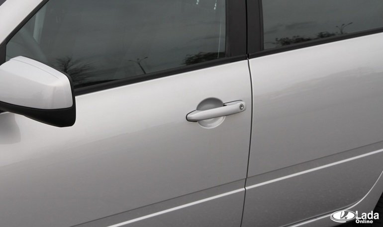 Итоги замены ручек задних дверей на Лада Гранта